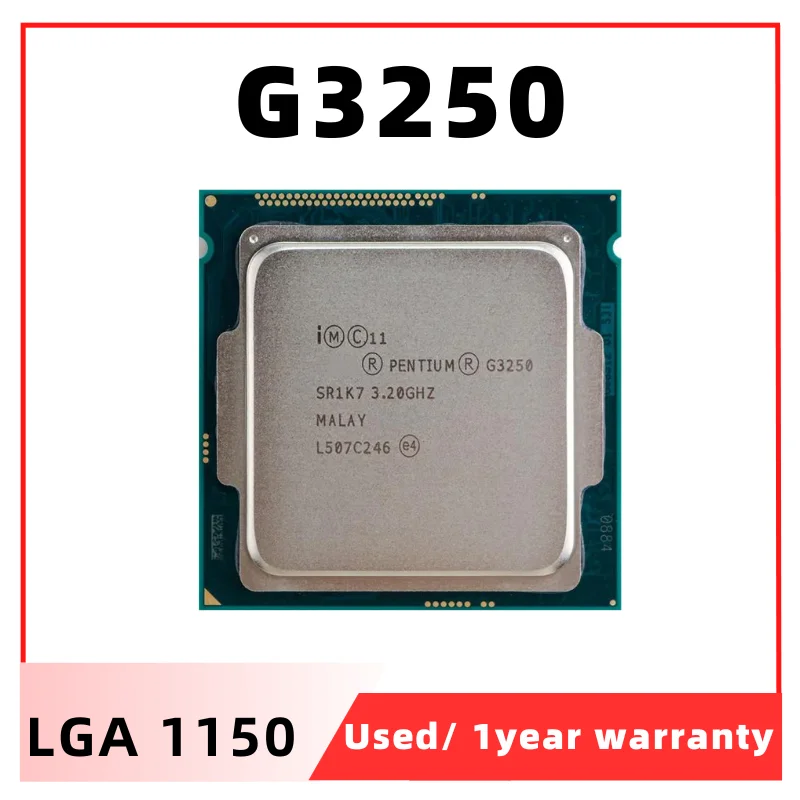 Ƽ  ھ CPU μ, G3250, 3.2 GHz, 3M, 53W, LGA 1150